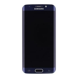 Přední kryt Samsung G925 Galaxy S6 Edge Black / černý + LCD + do