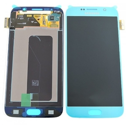 LCD Samsung G920 Galaxy S6 + dotyková deska Blue / modrá, Originál
