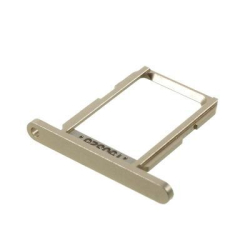 Držák SIM Samsung G920 Galaxy S6 Gold / zlatý, Originál