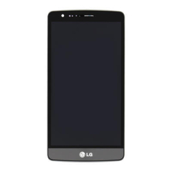 Přední kryt LG G3 S, D722 + LCD + dotyková deska Titan / titanová, Originál