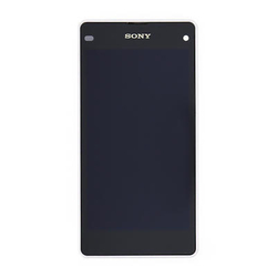 Přední kryt Sony Xperia Z1 Compact, D5503 White / bílý + LCD + dotyková deska, Originál