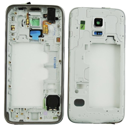 Střední kryt Samsung G800H Galaxy S5 mini Duos Black / černý, Originál