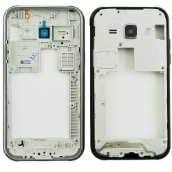 Střední kryt Samsung J100 Galaxy J1 Black / černý (Service Pack), Originál