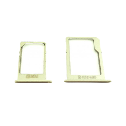 Držák microSD Samsung A300F, A500F, A700F Gold / zlatý, Originál
