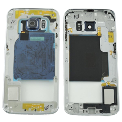 Střední kryt Samsung G925 Galaxy S6 Edge Black / černý, Originál