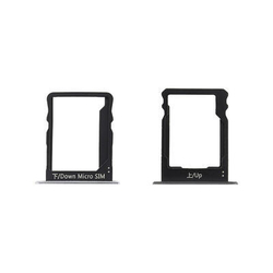 Držák SIM + microSD Huawei Ascend P8 Lite 2016 Black / černý