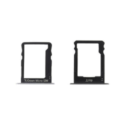 Držák SIM + microSD Huawei Ascend P8 Lite 2016 Black / černý, Originál