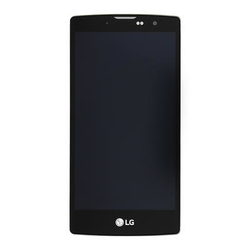 Přední kryt LG G4c, H525N Black White / černobílý + LCD + dotyko