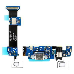 Flex kabel Samsung G928 Galaxy S6 Edge+ + micrUSB konektor + mikrofon + membrána, Originál