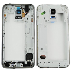 Střední kryt Samsung G903 Galaxy S5 Neo White / bílý (Service Pa