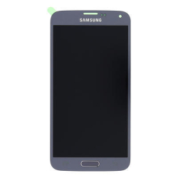 LCD Samsung G903 Galaxy S5 Neo + dotyková deska Silver / stříbrná (Service Pack), Originál