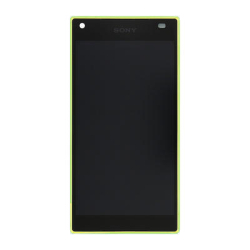 Přední kryt Sony Xperia Z5 Compact, E5823 Yellow / žlutý + LCD + dotyková deska, Originál