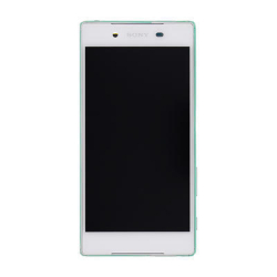 Přední kryt Sony Xperia Z5 E6603, E6653 White / bílý + LCD + dotyková deska (Service Pack)