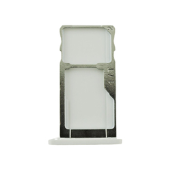 Držák microSD + SIM Meizu Metal White / bílý, Originál