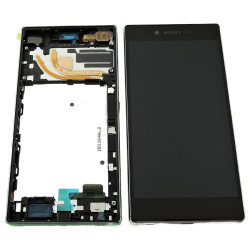 Přední kryt Sony Xperia Z5 Premium, E6853 Chrome + LCD + dotyková deska, Originál