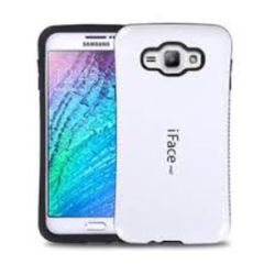 Pouzdro silikonové iFace White / bílé pro Samsung J100 Galaxy J1