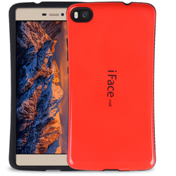 Pouzdro silikonové iFace Red / červené na Huawei Ascend P8