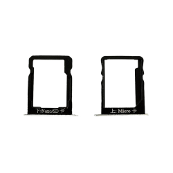 Držák SIM + SD Huawei Ascend Mate 7 White / bílý, Originál