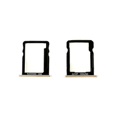 Držák SIM + SD Huawei Ascend G7 Gold / zlatý, Originál