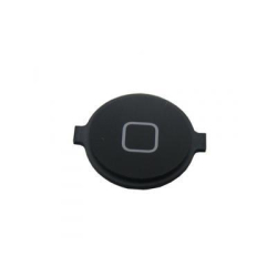 Krytka home button Apple iPhone 4 Black / černá