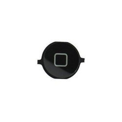 Krytka home button Apple iPhone 4S Black / černá