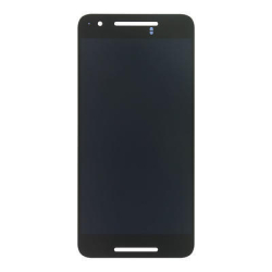 Přední kryt Huawei Nexus 6P Black / černý + LCD + dotyková deska, Originál