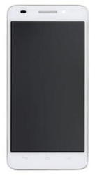 Přední kryt Huawei Ascend G620S White / bílý + LCD + dotyková deska, Originál
