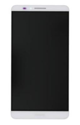 Přední kryt Huawei Ascend Mate 7 Black / černý + LCD + dotyková deska, Originál