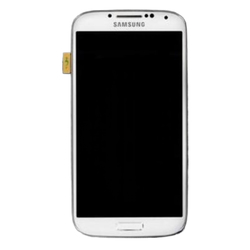 Přední kryt Samsung i9505 Galaxy S4 White / bílý + LCD + dotykov