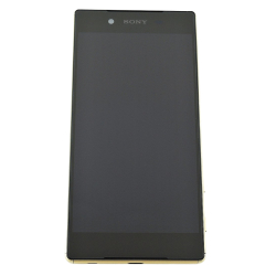 Přední kryt Sony Xperia Z5 Dual, E6683 Gold / zlatý + LCD + dotyková deska, Originál