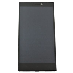 Přední kryt Lenovo Vibe Z2 Black / černý + LCD + dotyková deska
