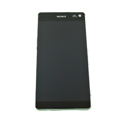 Přední kryt Sony Xperia C5 Ultra E5553, Dual E5533 zelený + LCD + dotyková deska, Originál