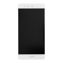 Přední kryt Huawei P9 White / bílý + LCD + dotyková deska, Originál