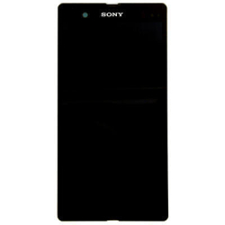 Přední kryt Sony Xperia Z C6602, C6603 White / bílý + LCD + dotyková deska, Originál