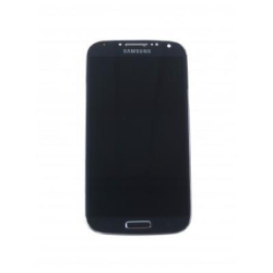 Přední kryt Samsung i9505 Galaxy S4 Black / černý + LCD + dotyková deska, Originál