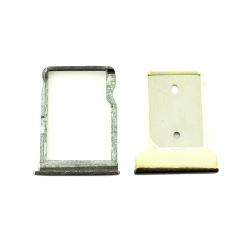 Držák microSD + SIM HTC One M9 Grey / šedý, Originál