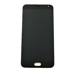 Přední kryt Meizu Pro 5 Black / černý + LCD + dotyková deska, Originál