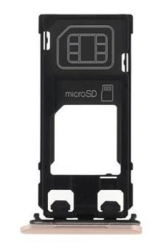 Držák SIM + microSD Sony Xperia X, F5121 Rose / růžový, Originál