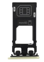 Držák SIM + microSD Sony Xperia X, F5121 Lime / zelený, Originál