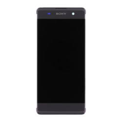 Přední kryt Sony Xperia XA, F3111 Black / černý + LCD + dotyková