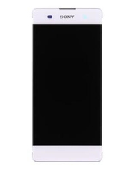 Přední kryt Sony Xperia XA, F3111 White / bílý + LCD + dotyková deska, Originál