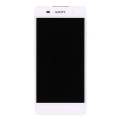 Přední kryt Sony Xperia E5 F3311, F3313 White / bílý + LCD + dot