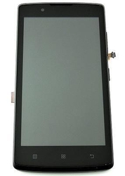 Přední kryt Lenovo A2010 Black / černý + LCD + dotyková deska