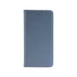 Pouzdro Smart Book Grey / šedé na Huawei Ascend P8 Lite 2016