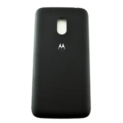Zadní kryt Motorola Moto G4 Play Black / černý, Originál