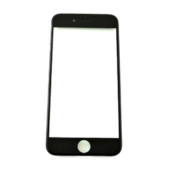 Přední kryt Apple iPhone 6 + OCA lepidlo + sklíčko LCD Black / č