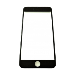 Přední kryt Apple iPhone 6 Plus + OCA lepidlo + sklíčko LCD Black / černé