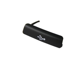 Krytka USB konektoru Samsung S7710 Galaxy XCover 2 Black / černá