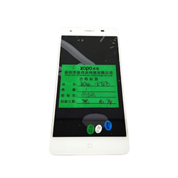 Přední kryt Zopo ZP720 White / bílý + LCD + dotyková deska, Originál