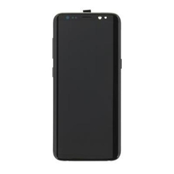 Přední kryt Samsung G950 Galaxy S8 Black / černý + LCD + dotyková deska (Service Pack)
